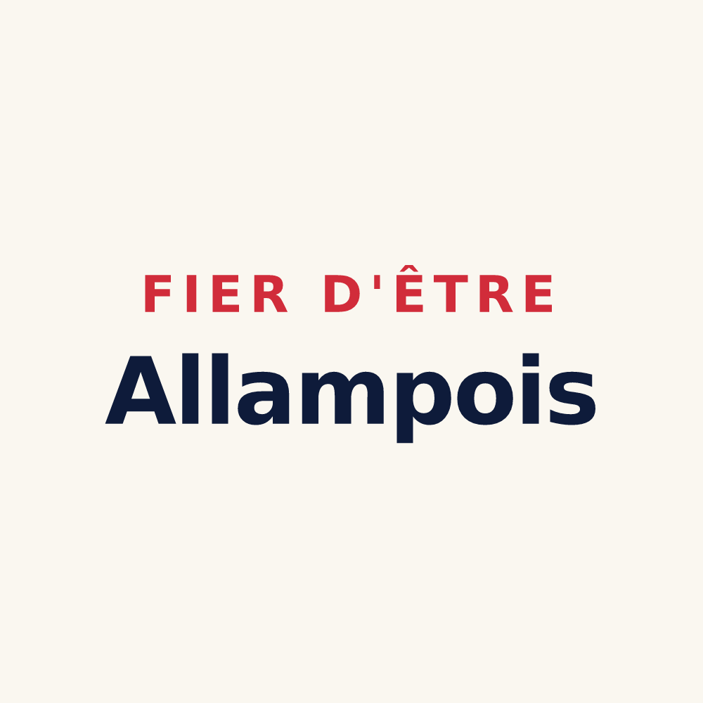 Tasse « Fier d'être Allampois » — design pour Allamps