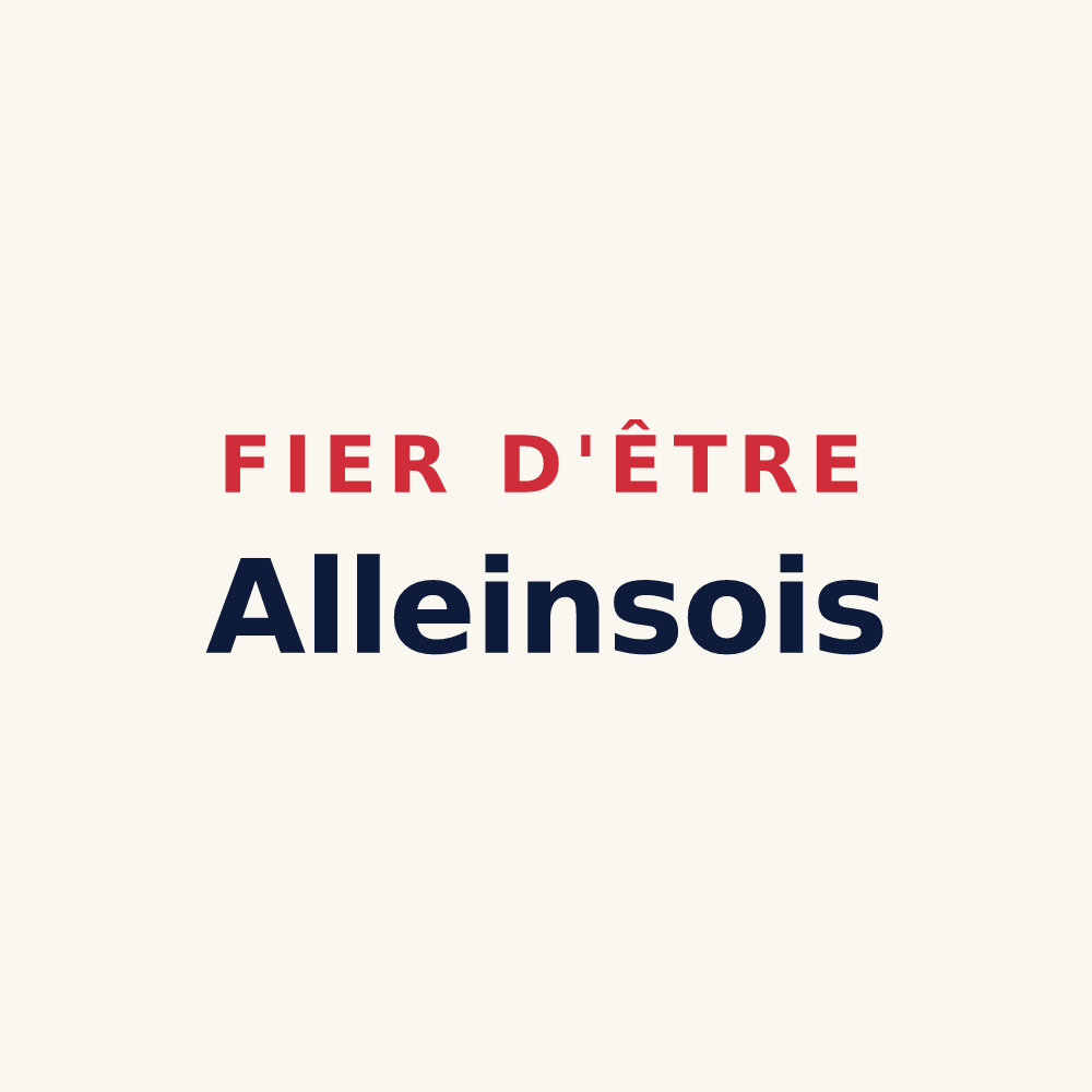 Tasse « Fier d'être Alleinsois » — design pour Alleins