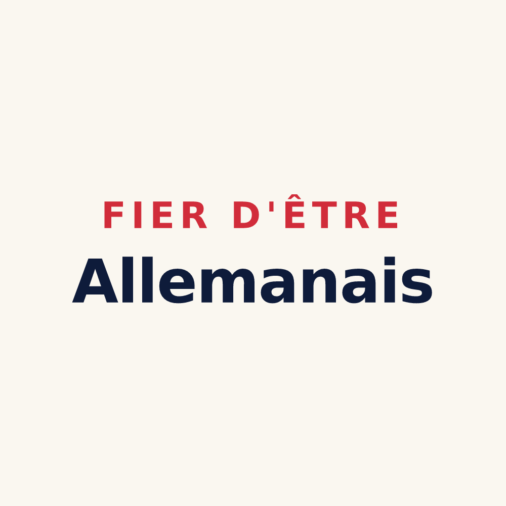 Tasse « Fier d'être Allemanais » — design pour Allemans-du-Dropt