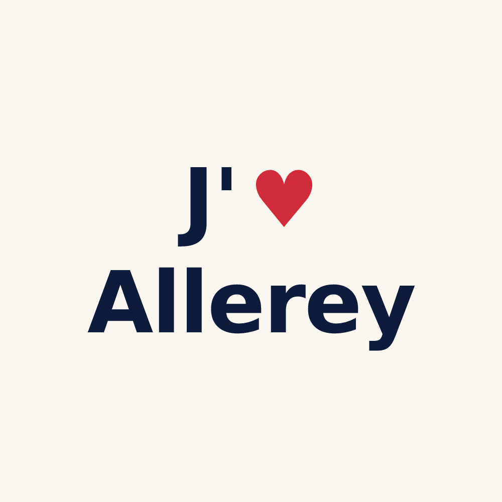 Tasse personnalisée Allerey — design J'aime Allerey