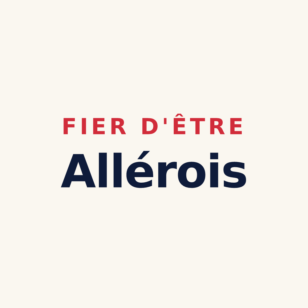 Tasse « Fier d'être Allérois » — design pour Allery