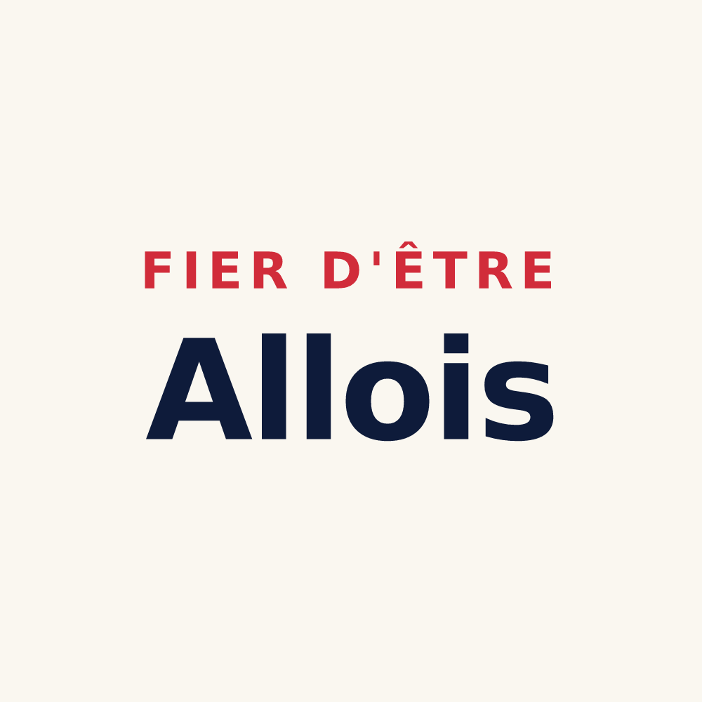 Tasse « Fier d'être Allois » — design pour Alles-sur-Dordogne