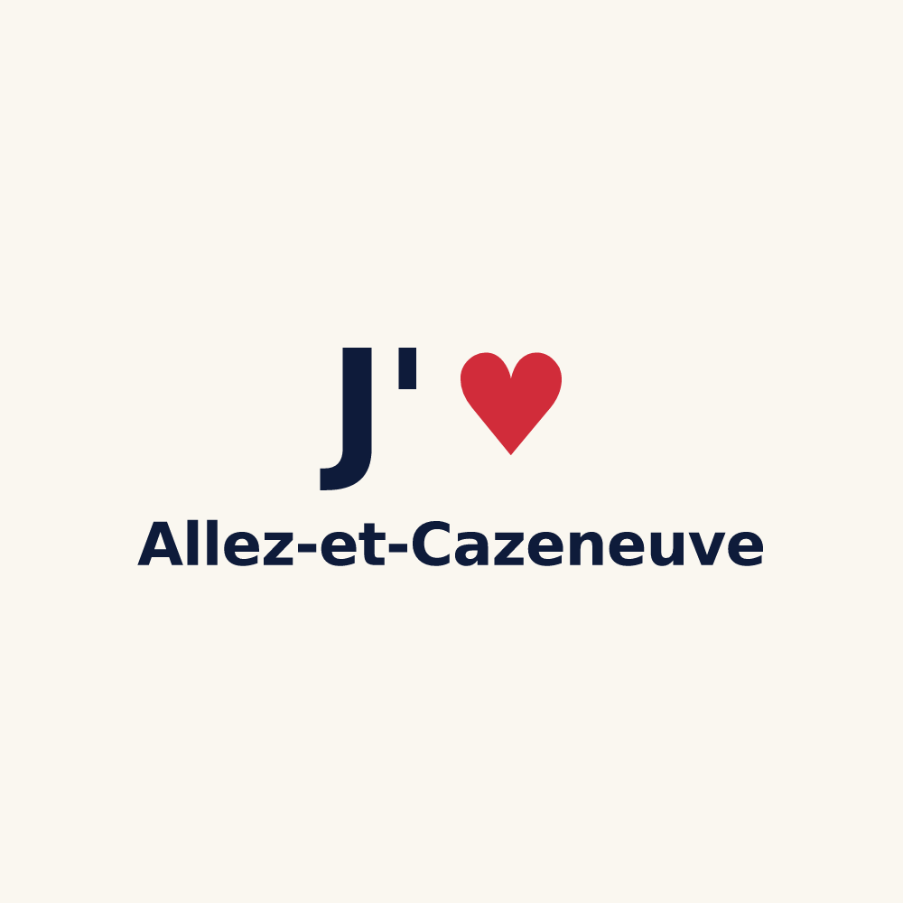 Tasse personnalisée Allez-et-Cazeneuve — design J'aime Allez-et-Cazeneuve