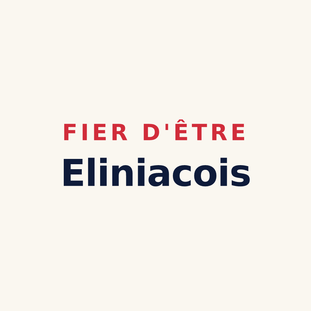 Tasse « Fier d'être Eliniacois » — design pour Alligny-Cosne