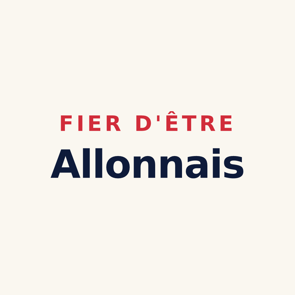 Tasse « Fier d'être Allonnais » — design pour Allonnes