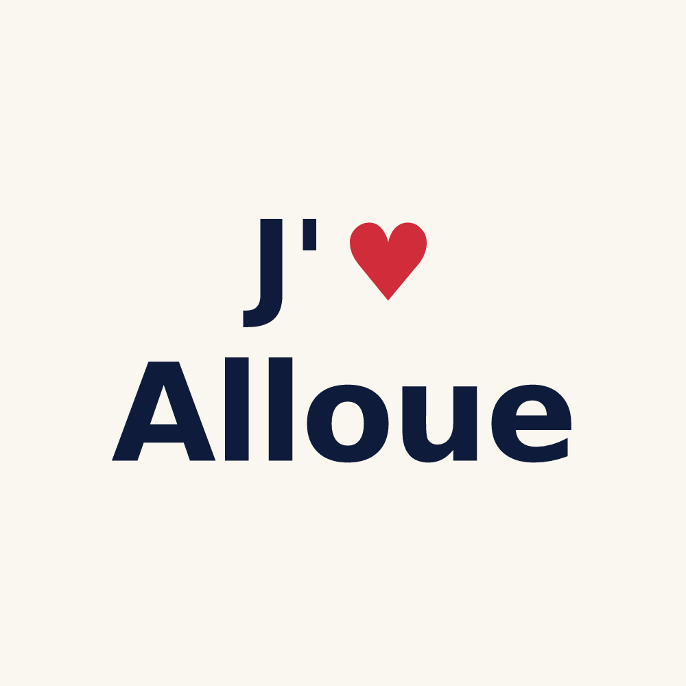 Tasse personnalisée Alloue — design J'aime Alloue