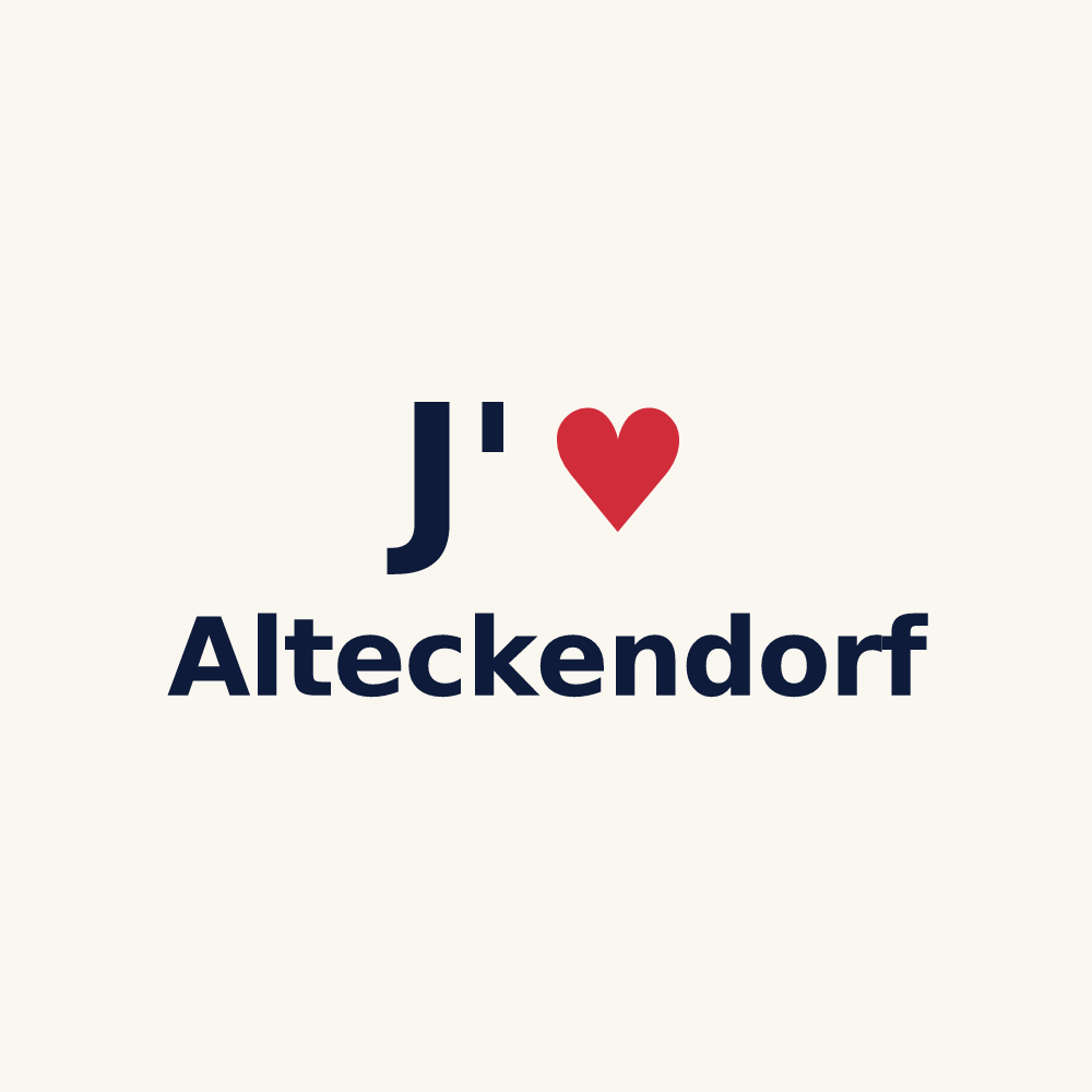 Tasse personnalisée Alteckendorf — design J'aime Alteckendorf