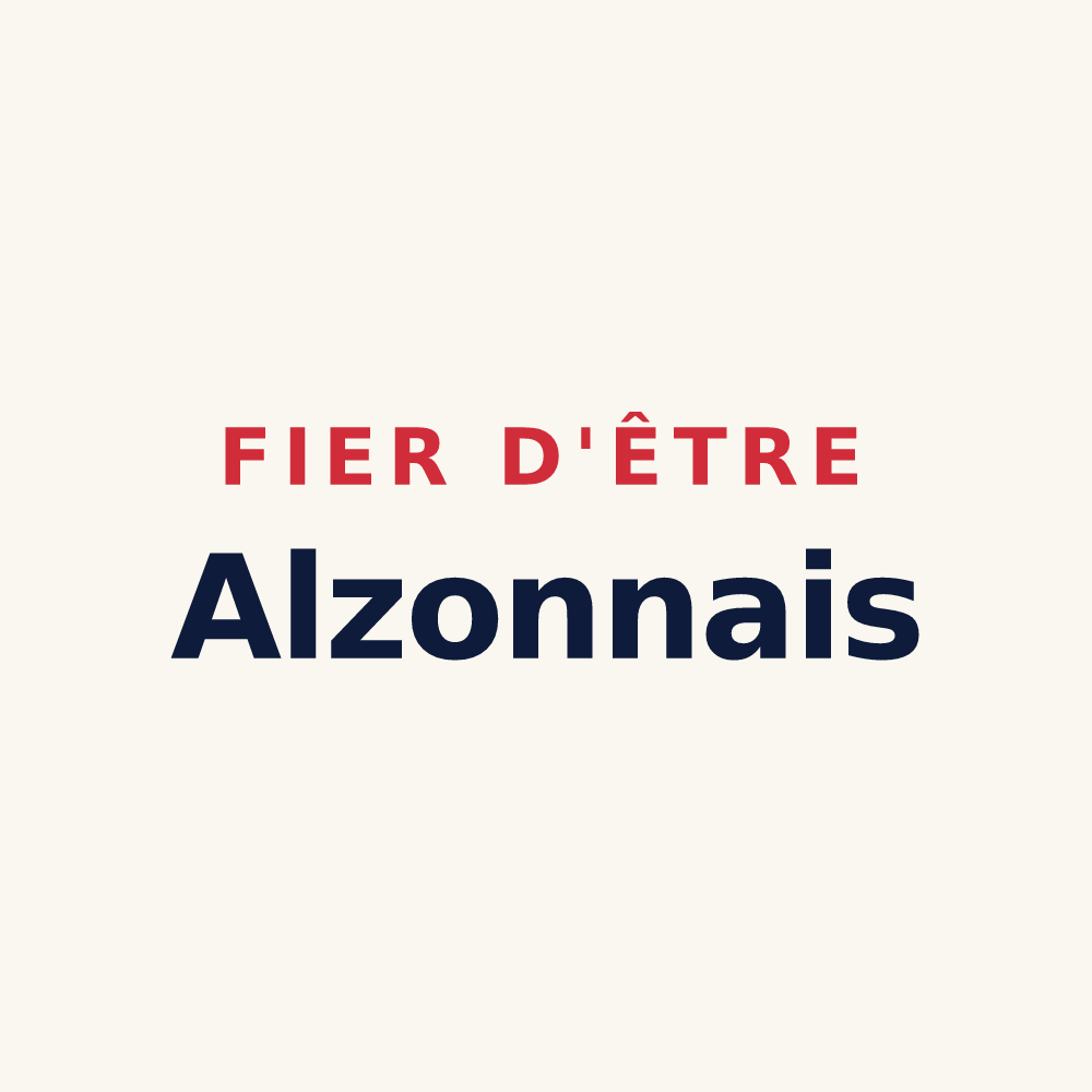 Tasse « Fier d'être Alzonnais » — design pour Alzonne