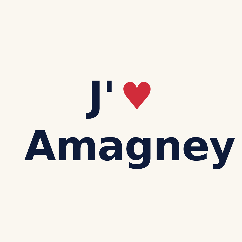 Tasse personnalisée Amagney — design J'aime Amagney
