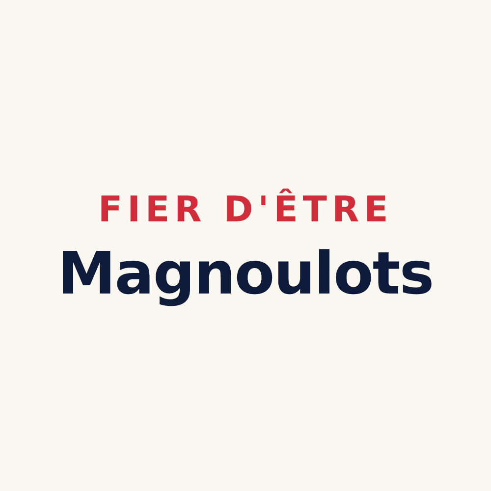 Tasse « Fier d'être Magnoulots » — design pour Amagney