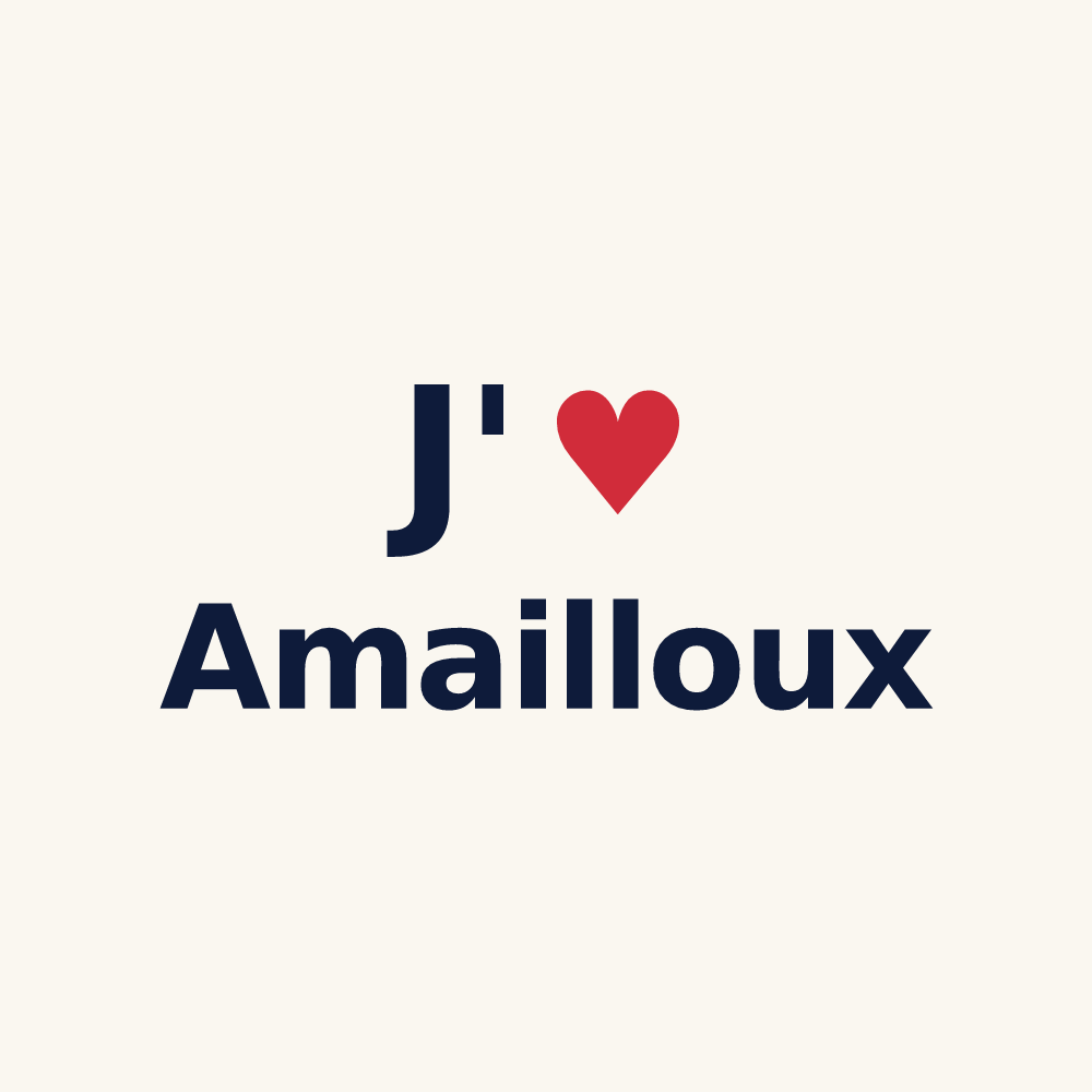 Tasse personnalisée Amailloux — design J'aime Amailloux