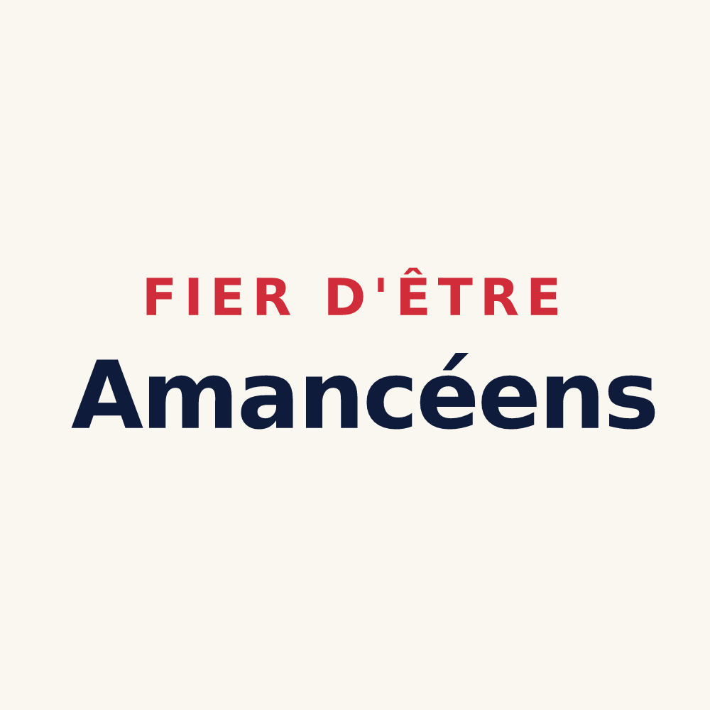 Tasse « Fier d'être Amancéens » — design pour Amancey