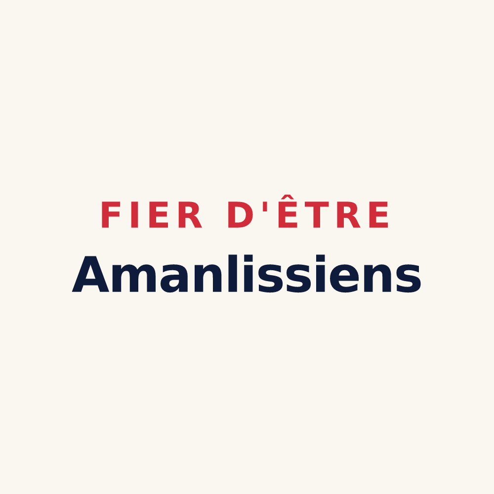 Tasse « Fier d'être Amanlissiens » — design pour Amanlis
