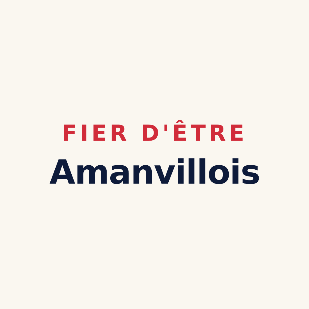 Tasse « Fier d'être Amanvillois » — design pour Amanvillers