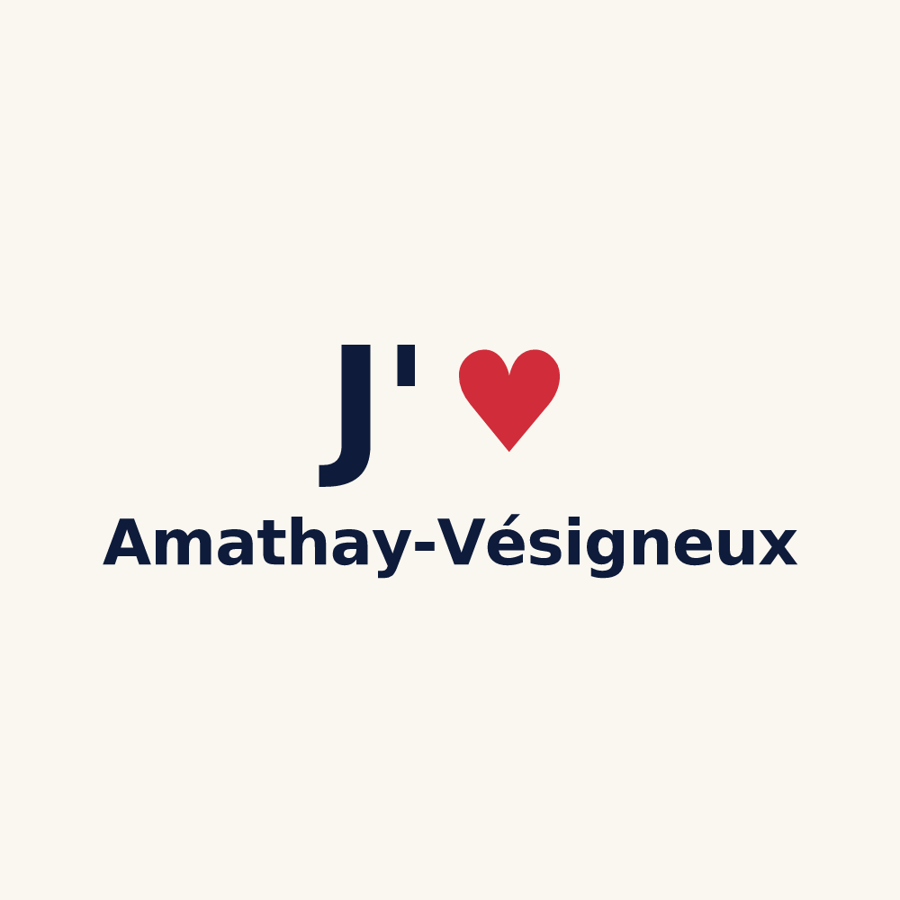 Tasse personnalisée Amathay-Vésigneux — design J'aime Amathay-Vésigneux