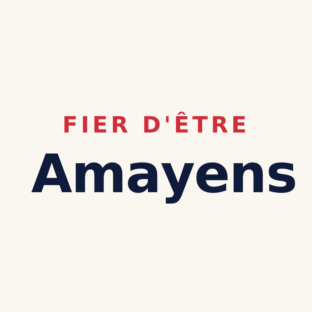 Tasse « Fier d'être Amayens » — design pour Amayé-sur-Seulles
