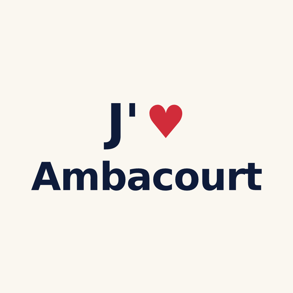 Tasse personnalisée Ambacourt — design J'aime Ambacourt