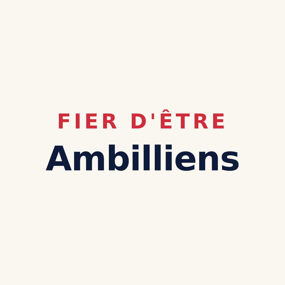 Tasse « Fier d'être Ambilliens » — design pour Ambilly
