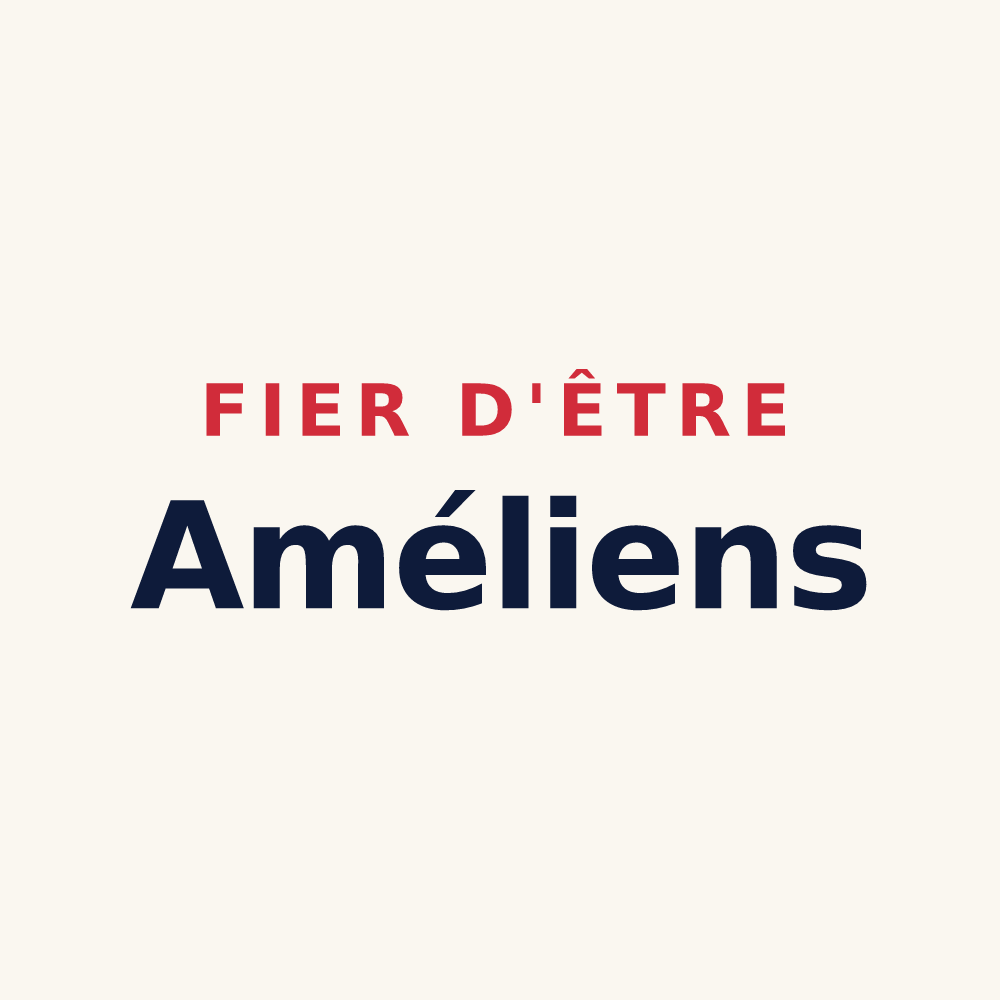 Tasse « Fier d'être Améliens » — design pour Amélie-les-Bains-Palalda