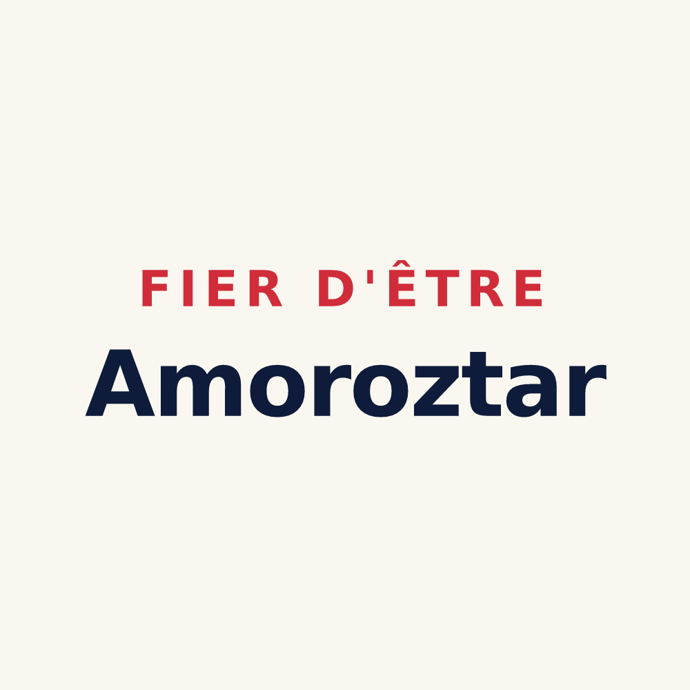 Tasse « Fier d'être Amoroztar » — design pour Amorots-Succos