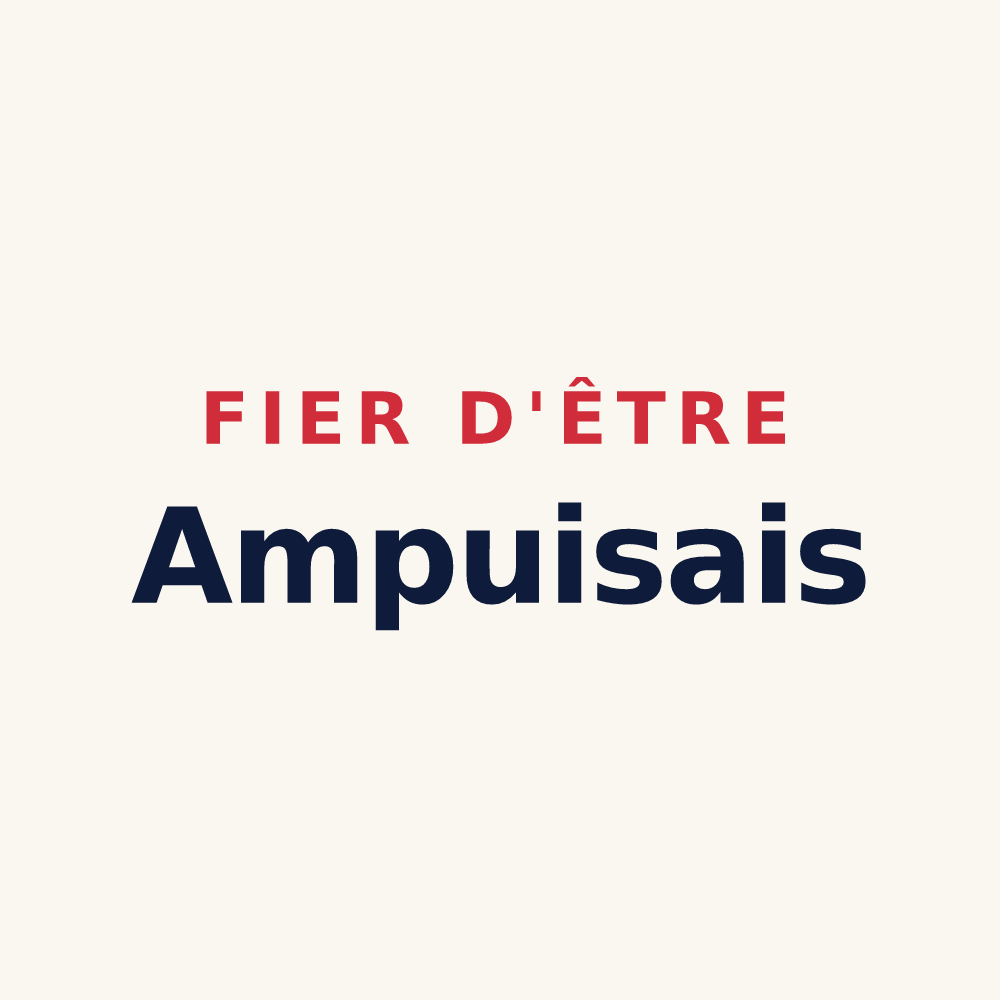 Tasse « Fier d'être Ampuisais » — design pour Ampuis