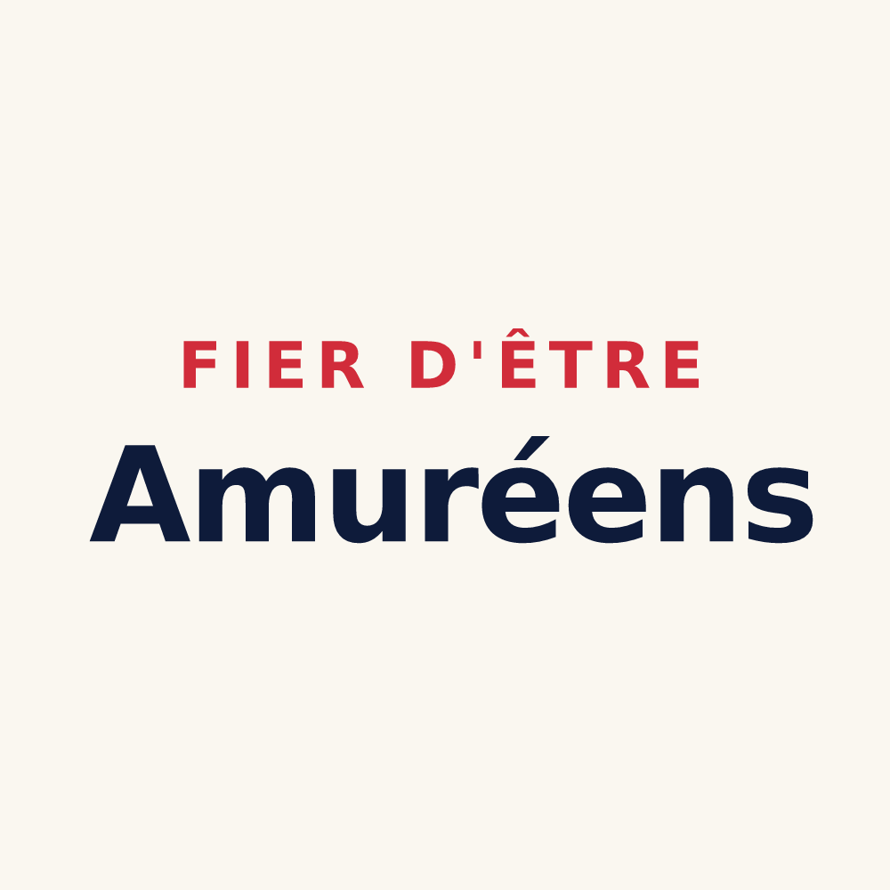 Tasse « Fier d'être Amuréens » — design pour Amuré