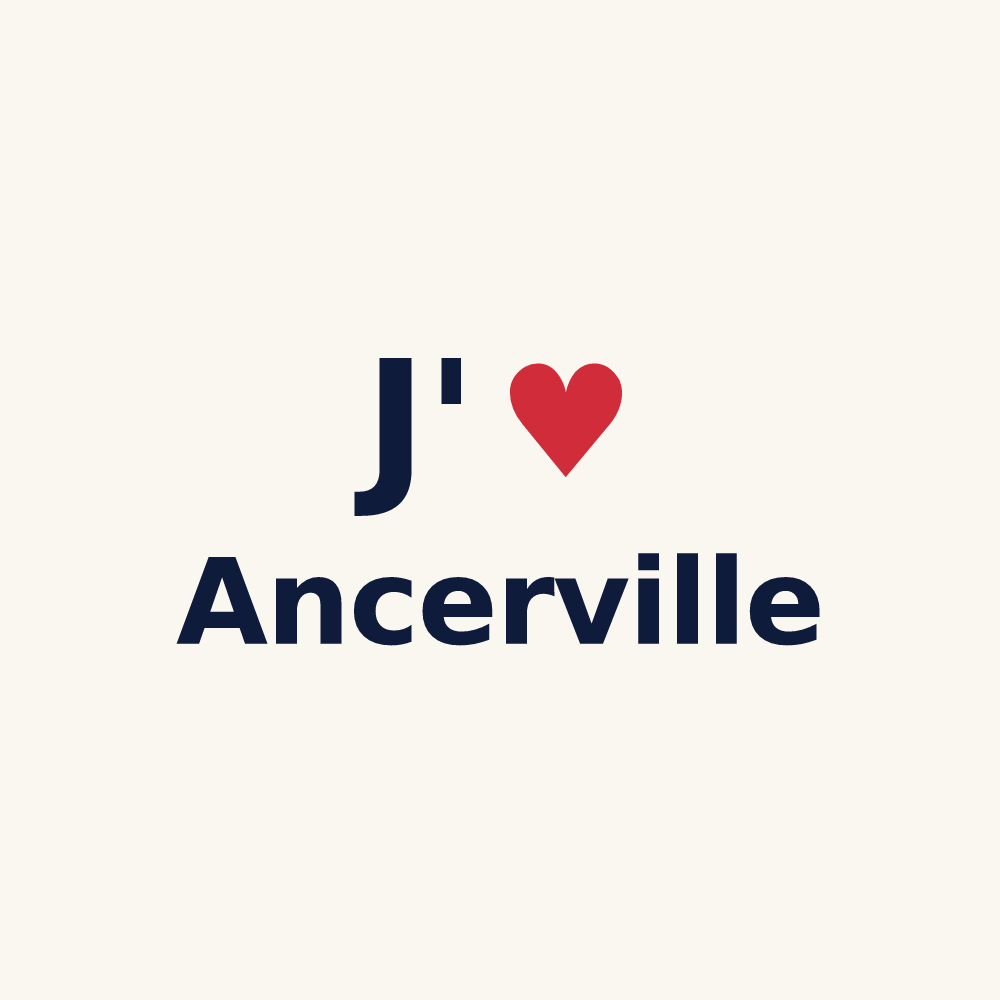 Tasse personnalisée Ancerville — design J'aime Ancerville