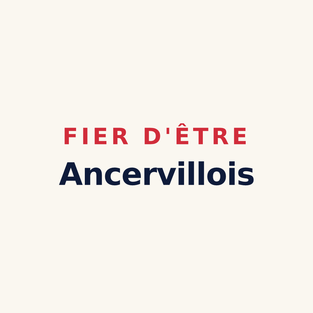 Tasse « Fier d'être Ancervillois » — design pour Ancerville