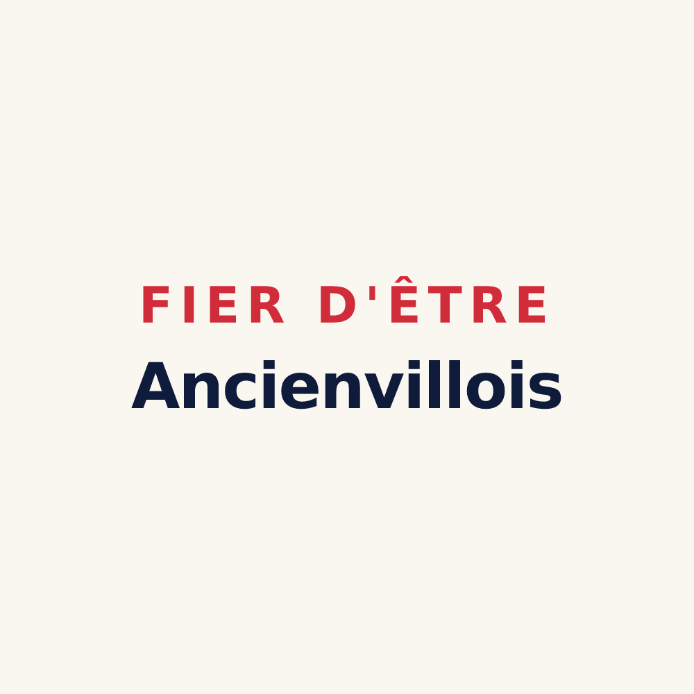 Tasse « Fier d'être Ancienvillois » — design pour Ancienville