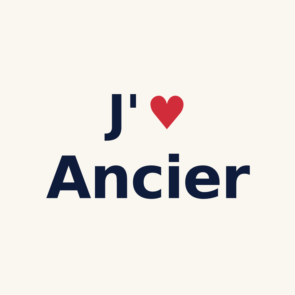 Tasse personnalisée Ancier — design J'aime Ancier