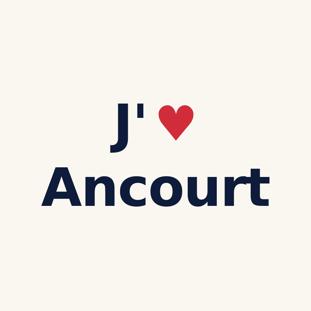 Tasse personnalisée Ancourt — design J'aime Ancourt