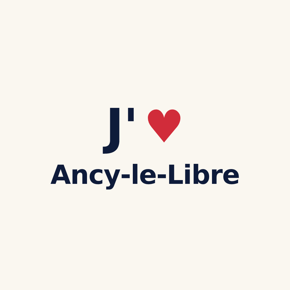 Tasse personnalisée Ancy-le-Libre — design J'aime Ancy-le-Libre