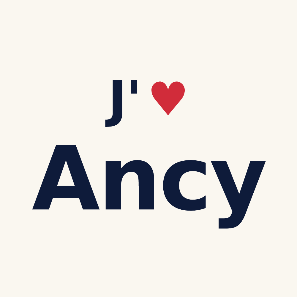 Tasse personnalisée Ancy — design J'aime Ancy
