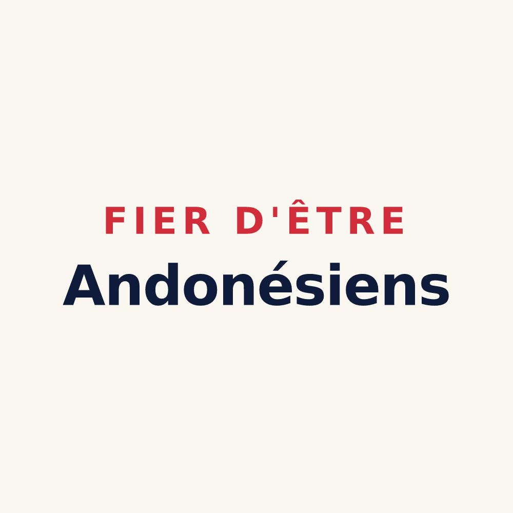 Tasse « Fier d'être Andonésiens » — design pour Andoins