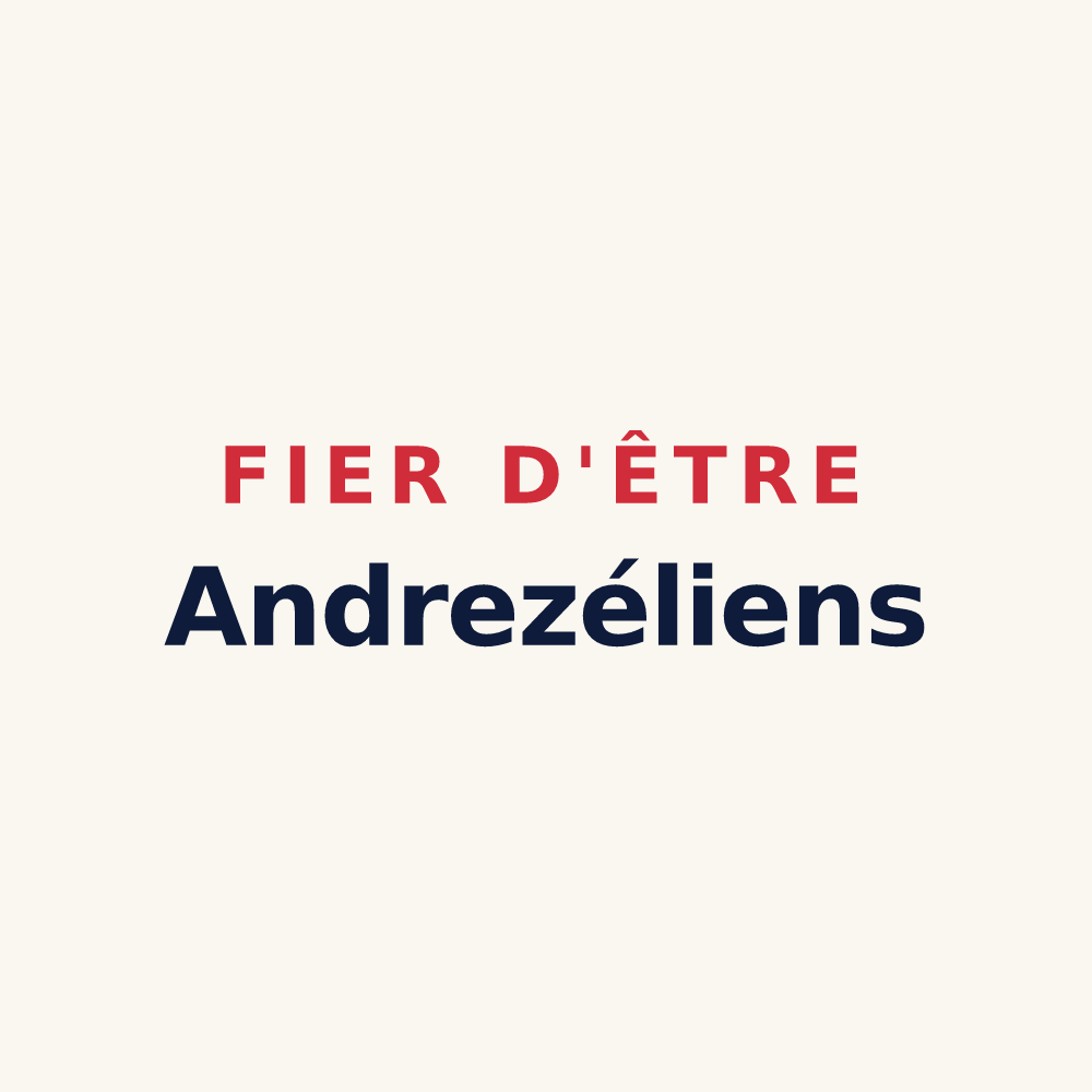Tasse « Fier d'être Andrezéliens » — design pour Andrezel
