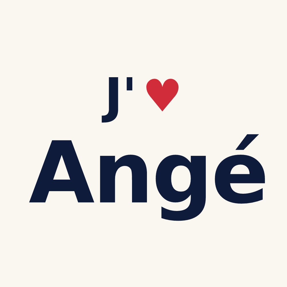 Tasse personnalisée Angé — design J'aime Angé