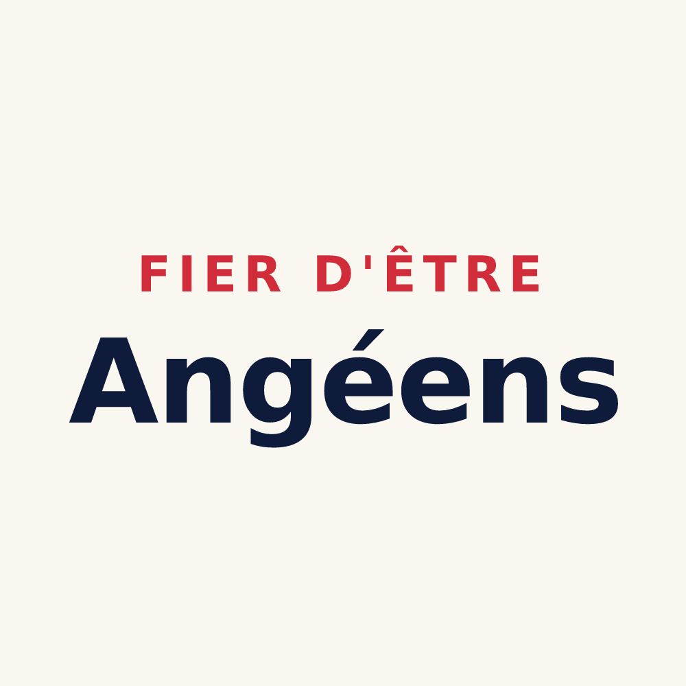 Tasse « Fier d'être Angéens » — design pour Angé