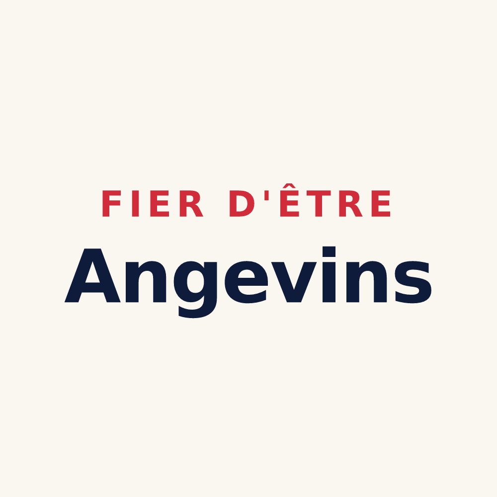 Tasse « Fier d'être Angevins » — design pour Angers