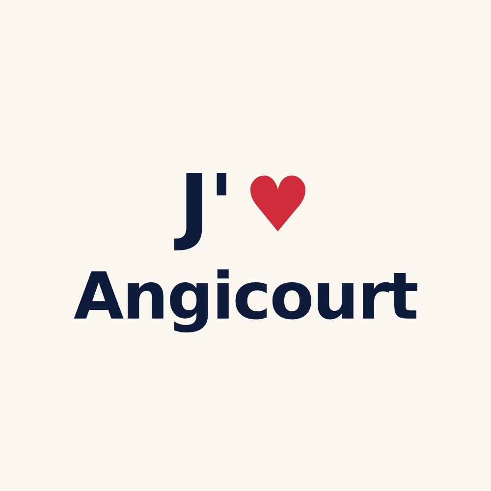 Tasse personnalisée Angicourt — design J'aime Angicourt