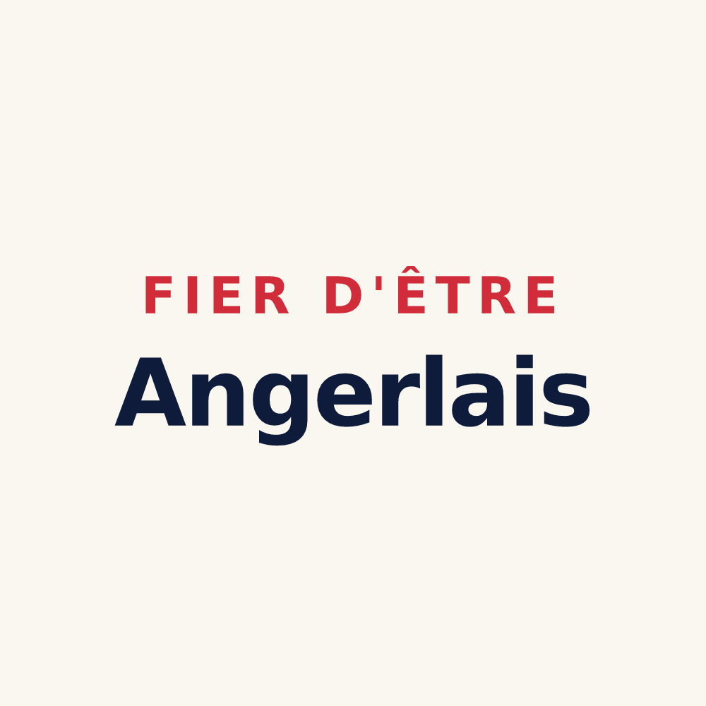 Tasse « Fier d'être Angerlais » — design pour Angiens