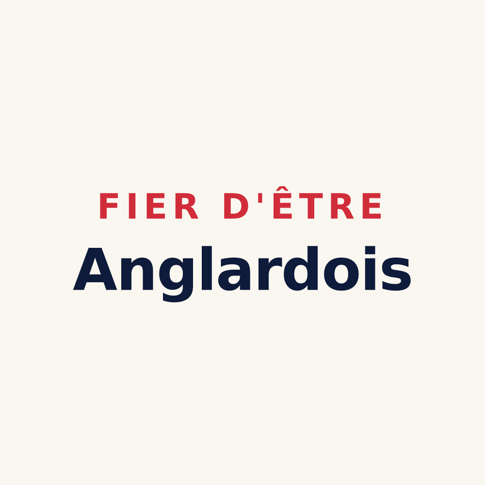 Tasse « Fier d'être Anglardois » — design pour Anglards-de-Saint-Flour