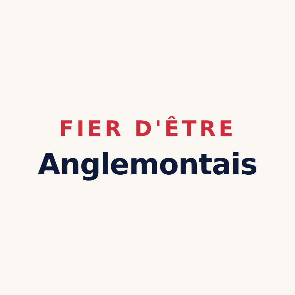 Tasse « Fier d'être Anglemontais » — design pour Anglemont