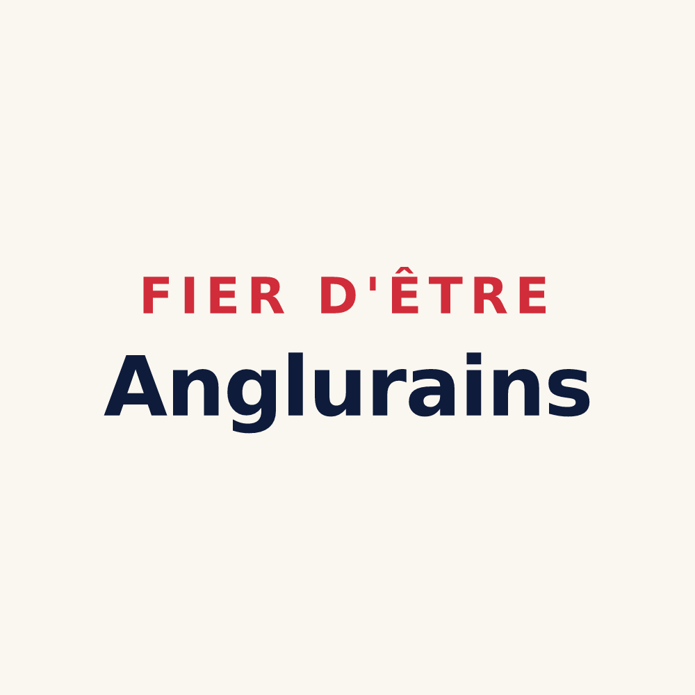 Tasse « Fier d'être Anglurains » — design pour Anglure-sous-Dun