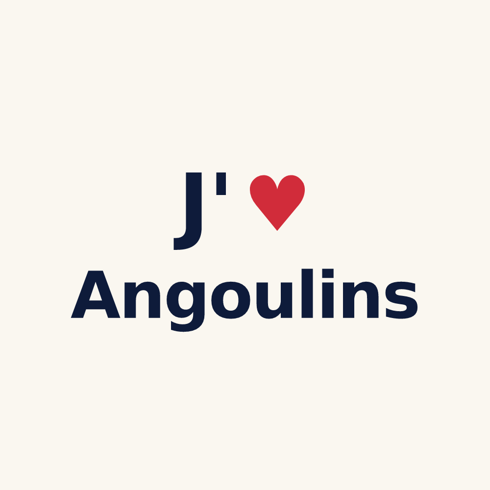 Tasse personnalisée Angoulins — design J'aime Angoulins