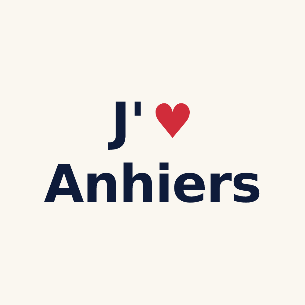 Tasse personnalisée Anhiers — design J'aime Anhiers