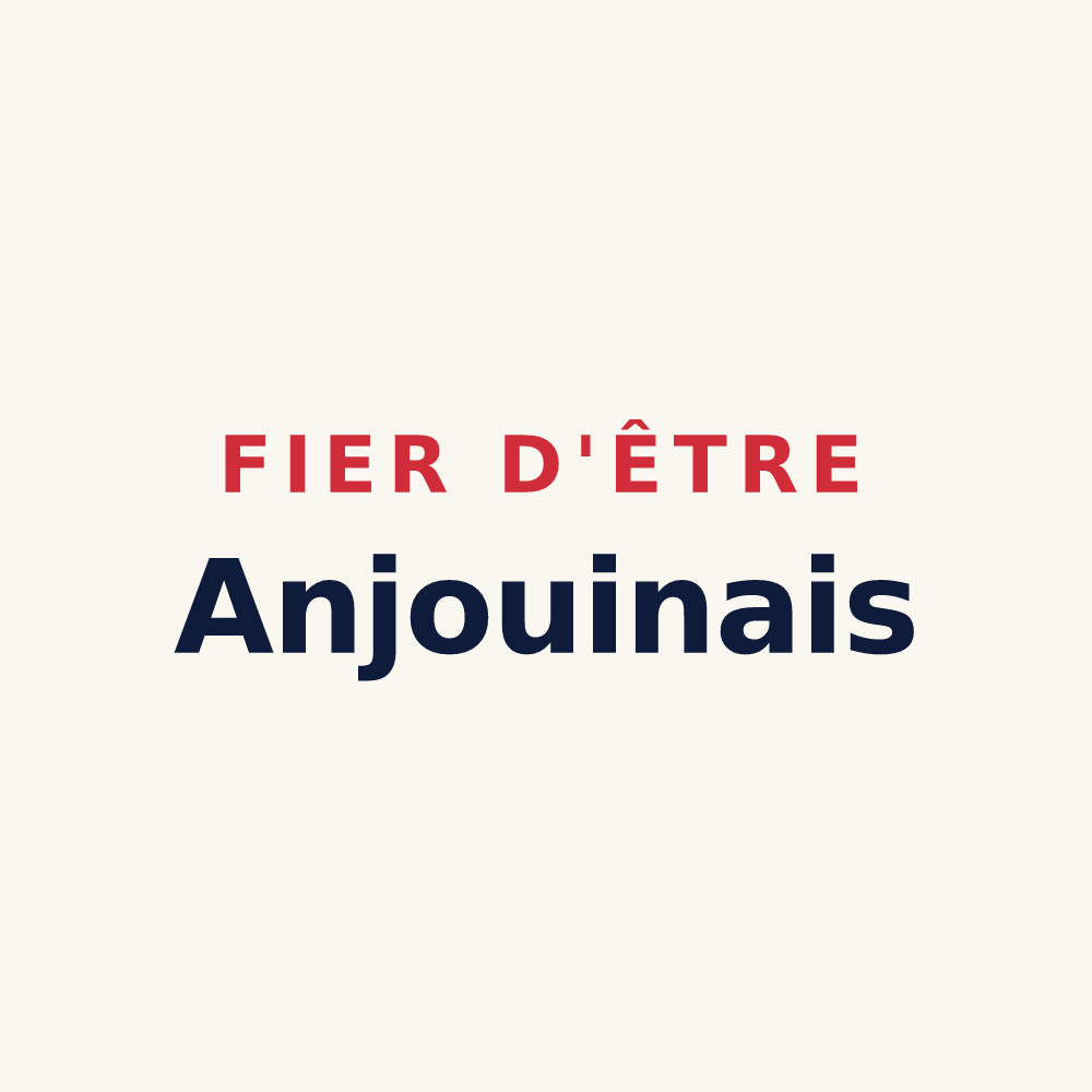 Tasse « Fier d'être Anjouinais » — design pour Anjouin