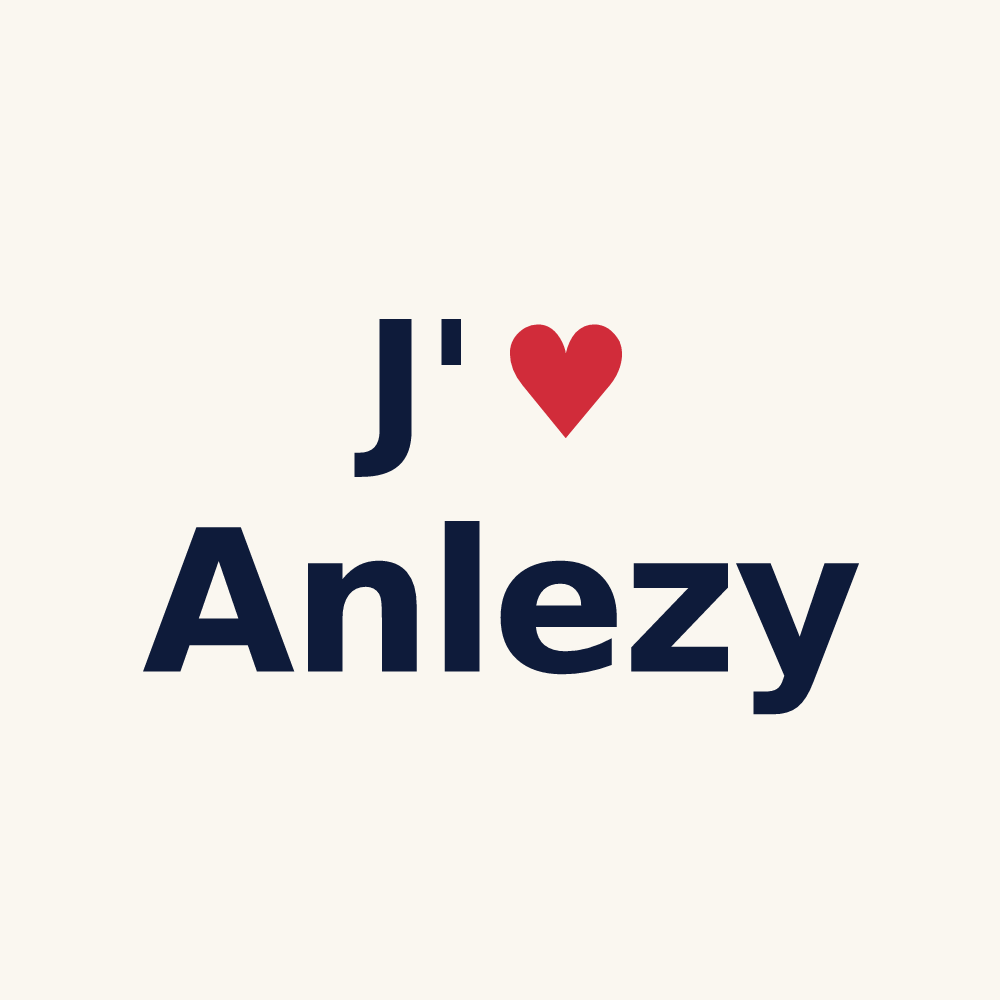 Tasse personnalisée Anlezy — design J'aime Anlezy