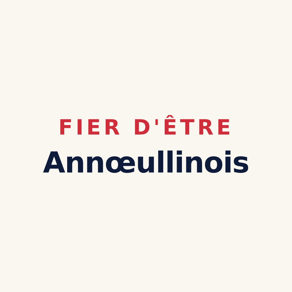 Tasse « Fier d'être Annœullinois » — design pour Annœullin