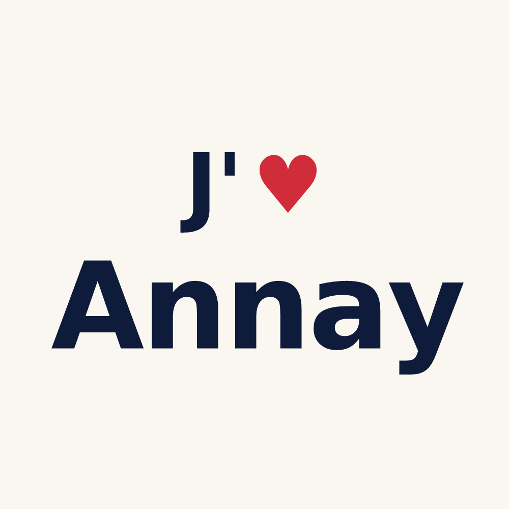 Tasse personnalisée Annay — design J'aime Annay