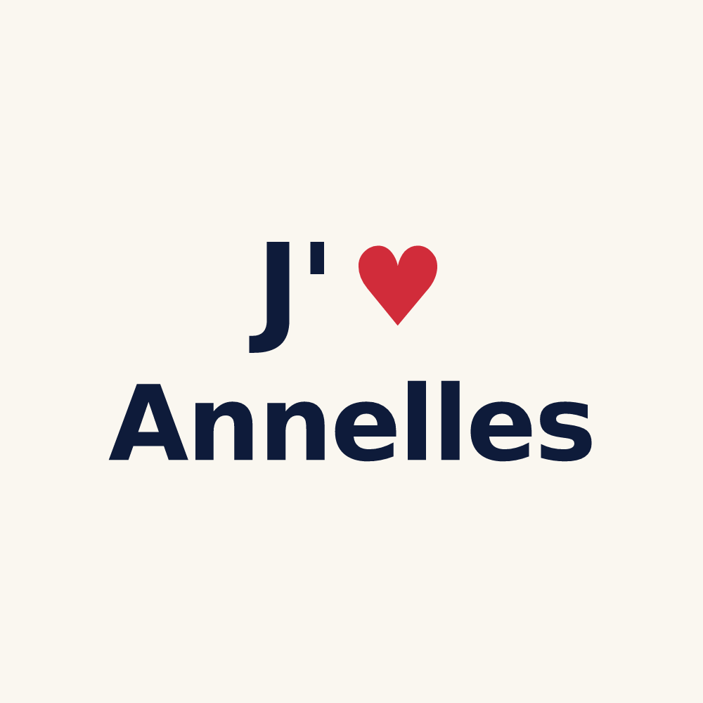 Tasse personnalisée Annelles — design J'aime Annelles